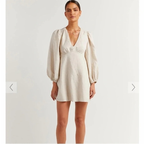 DISSH Rosa Linen Mini Dress - Picture 2 of 7